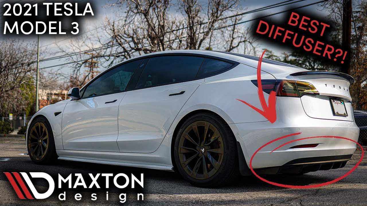 Maxton Design Diffuser | 2021 Tesla Model 3