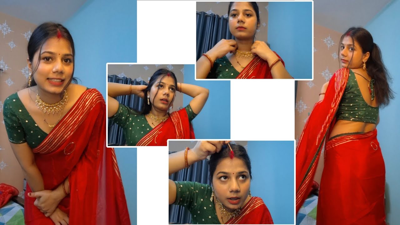 बिना ब्रश सिर्फ हाथों से करें newly bride makeup #babididi #makeup #bridal #yt #youtube #ytindia 