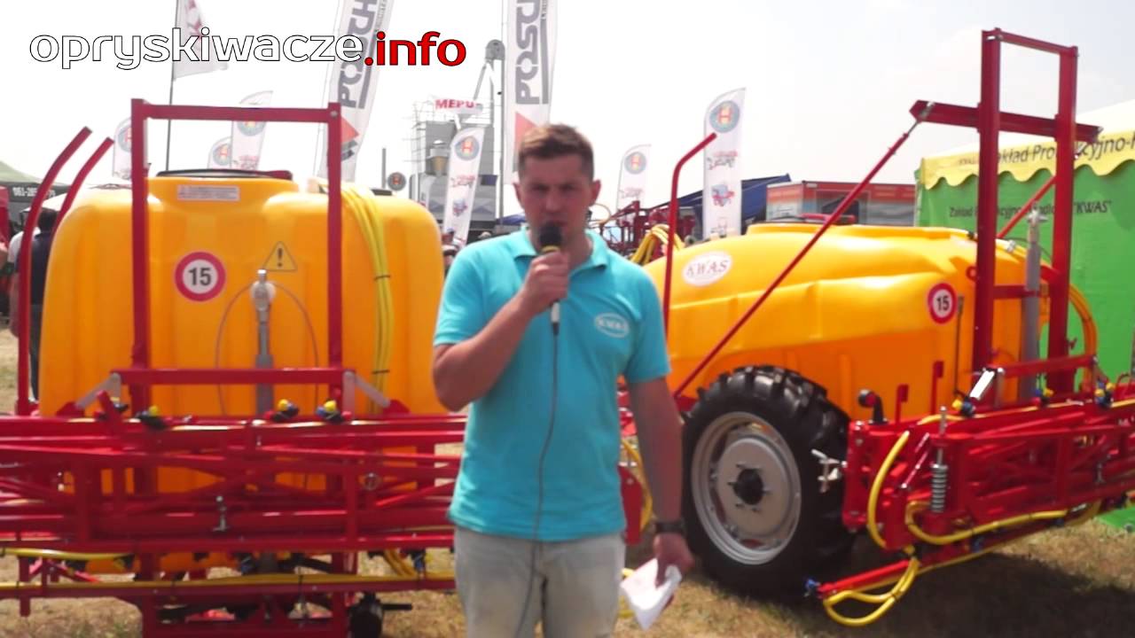 Opryskiwacze KWAS na wystawie Opolagra 2015 - zawieszane i zaczepiane