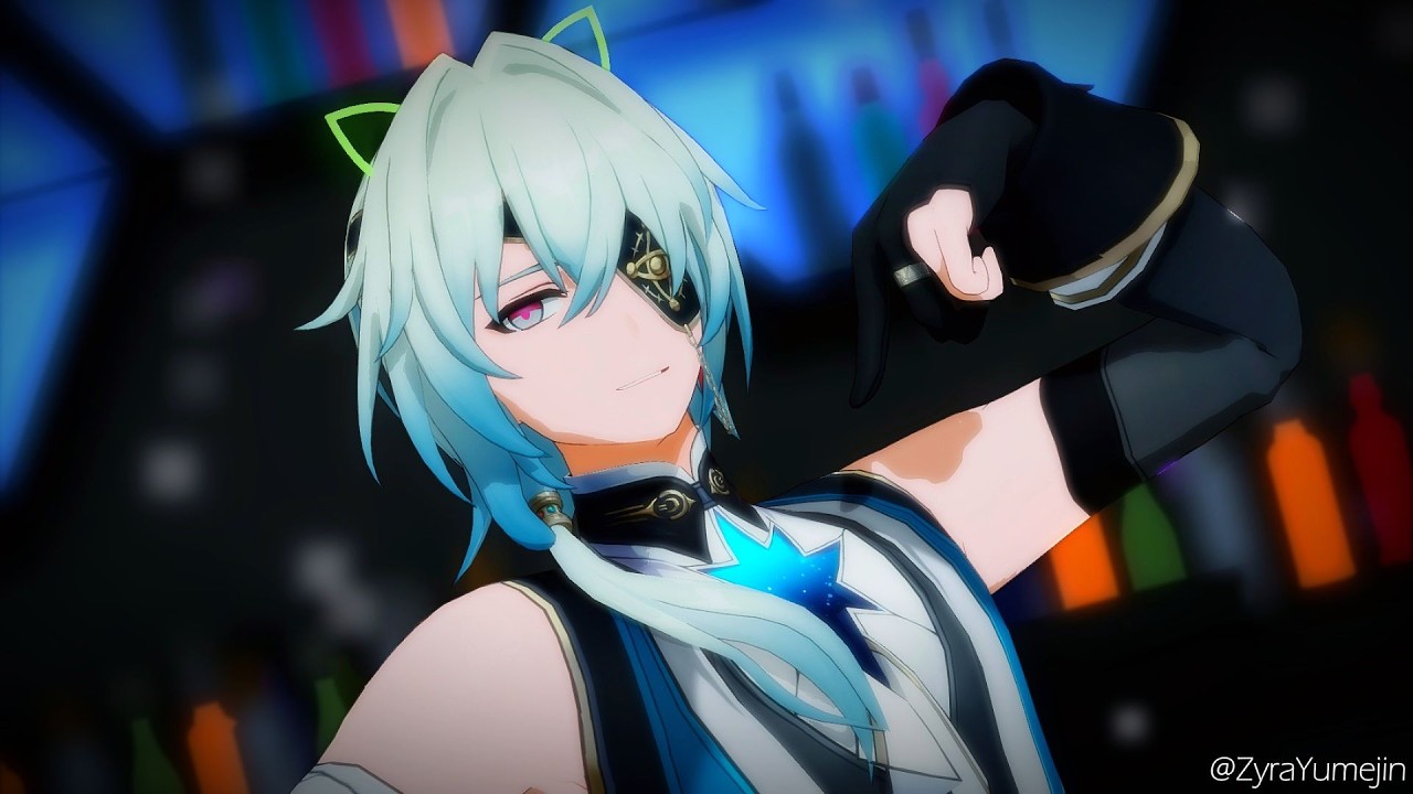 【Honkai: Star Rail MMD】 PiNK CAT【Anaxa Ver.】