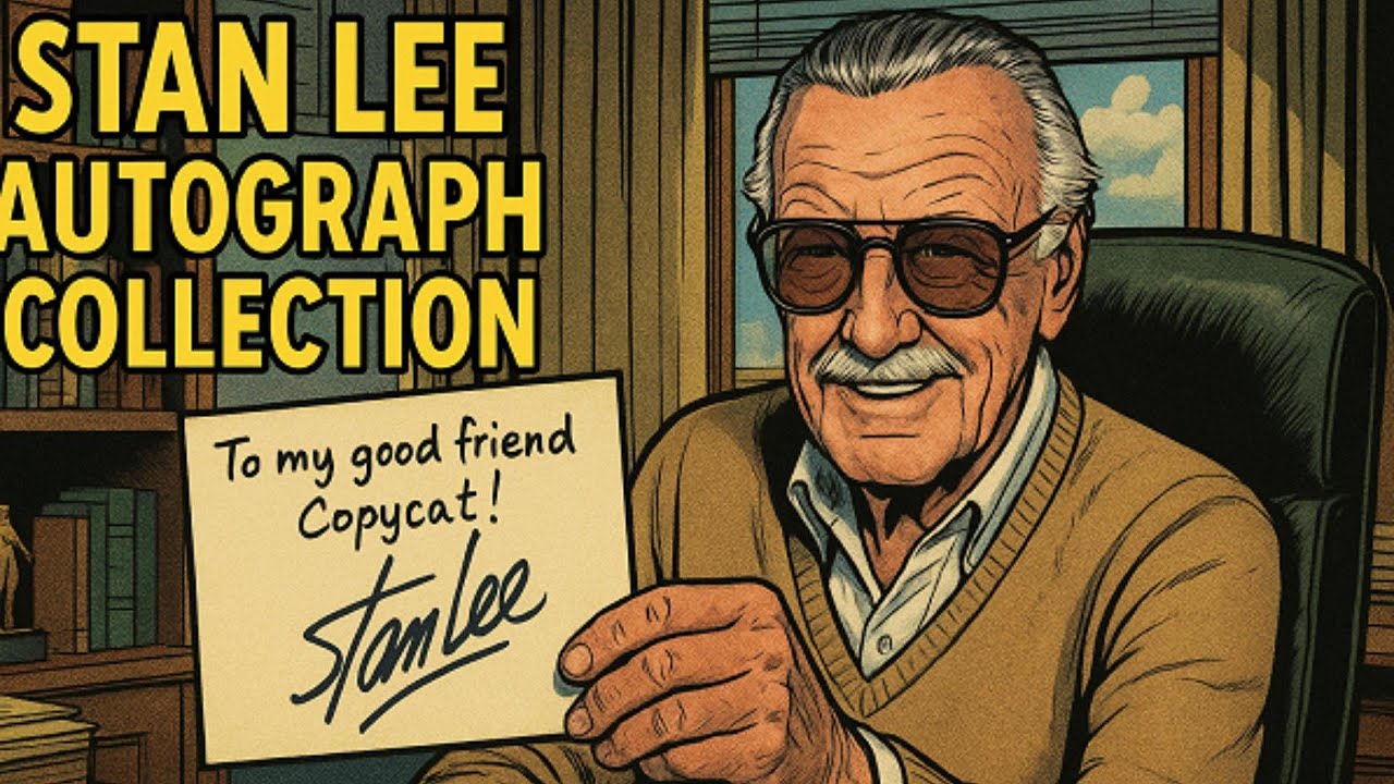 My STAN LEE SIGNED collection + UNBOXING another cool item autographed