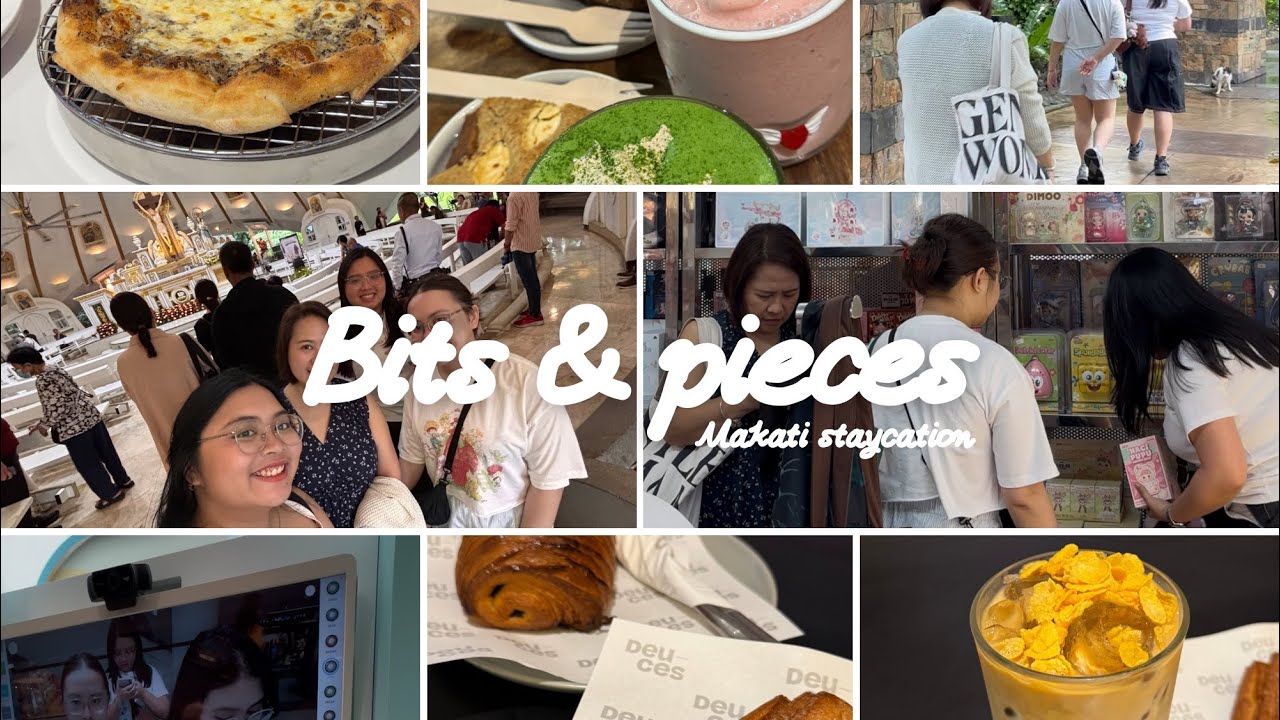 📂bits & pieces🫙| makati staycation, cafe hopping, deuces, baker on east, oolah!, crosta, salcedo