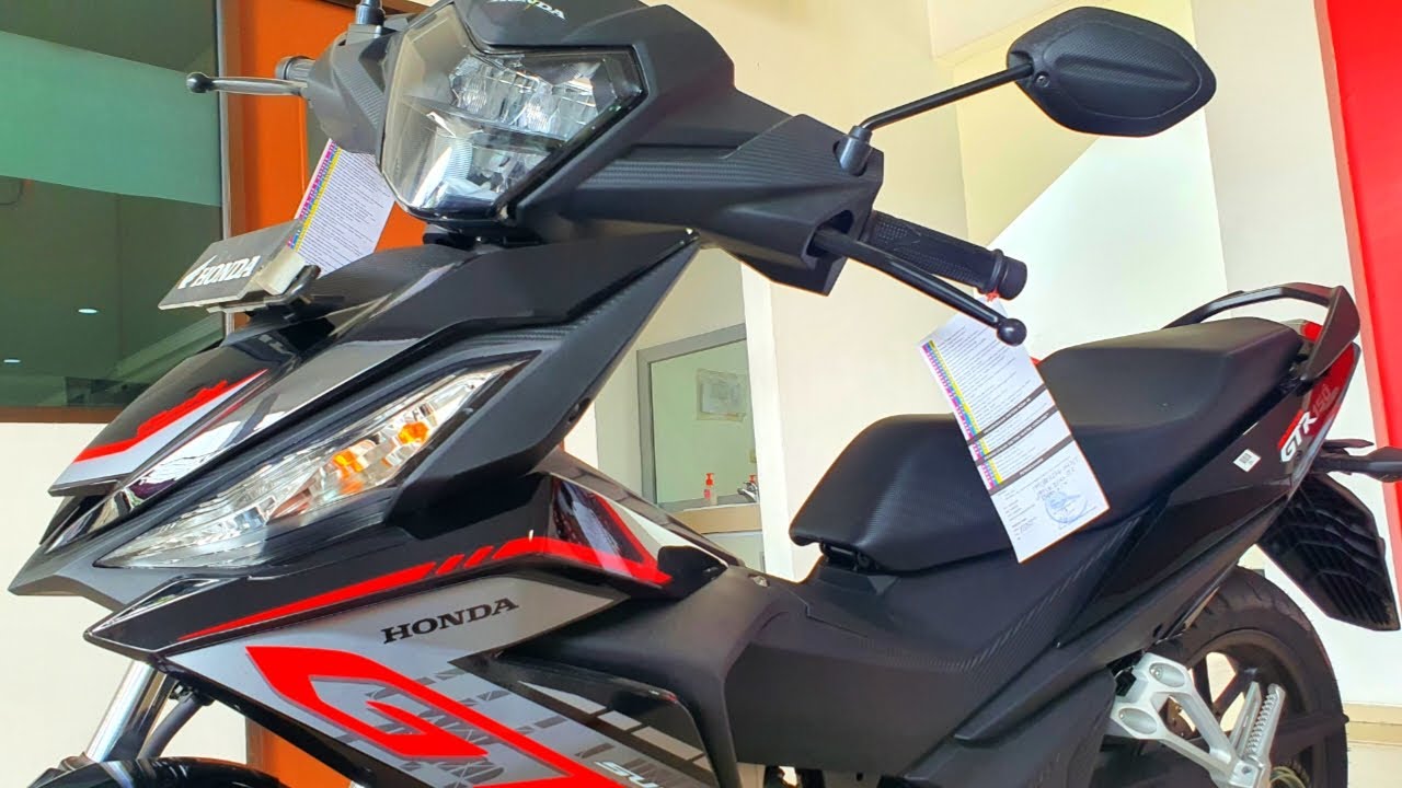 New 2025 Honda Supra GTR 150 in Sporty Gun Black