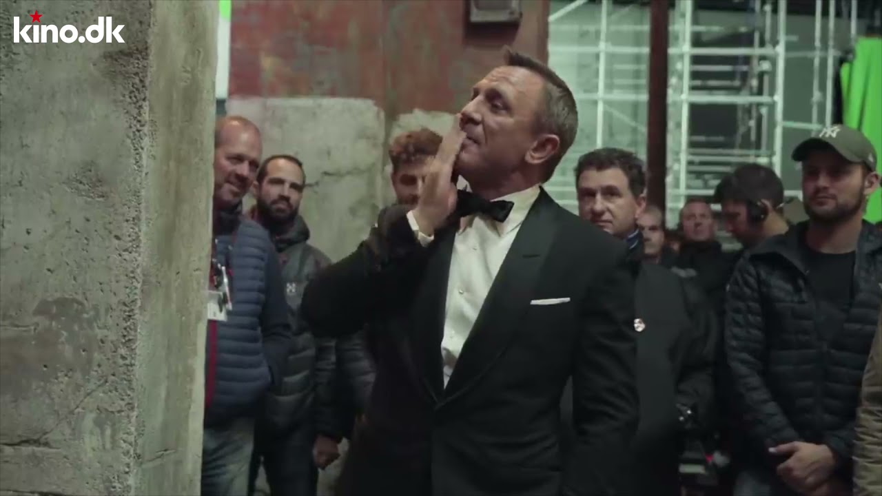 David Dencik var med til Daniel Craigs sidste dag som James Bond: 