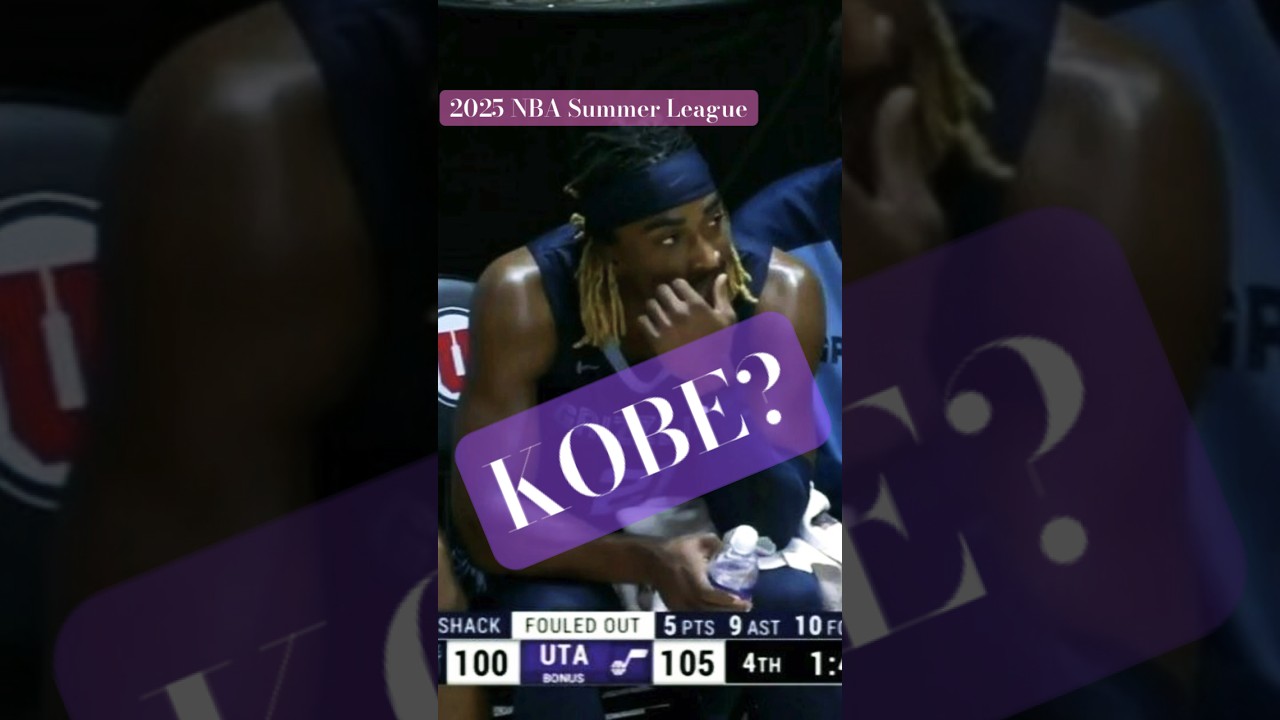 Bro I found Kobe in the 2025 Summer League!!! Jahmai Mashack 10 FOULS #kobebryant #jahmaimashack