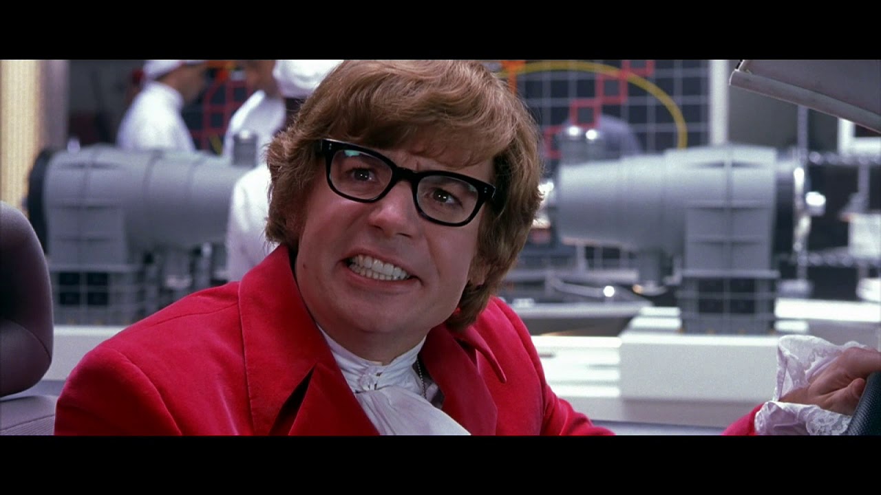 Austin Powers TSWSM Time Travel-I've Gone Cross Eyed
