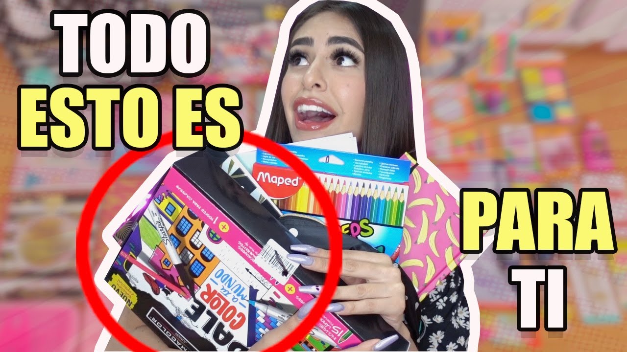 MEGA HAUL de UTILES ESCOLARES *SORTEO INTERNACIONAL*