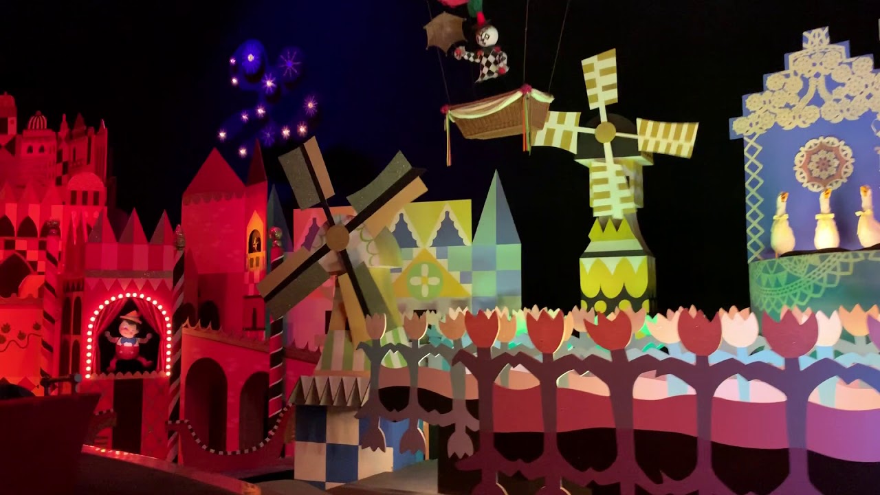 It's A Small World Ride - Disneyland July 4, 2019