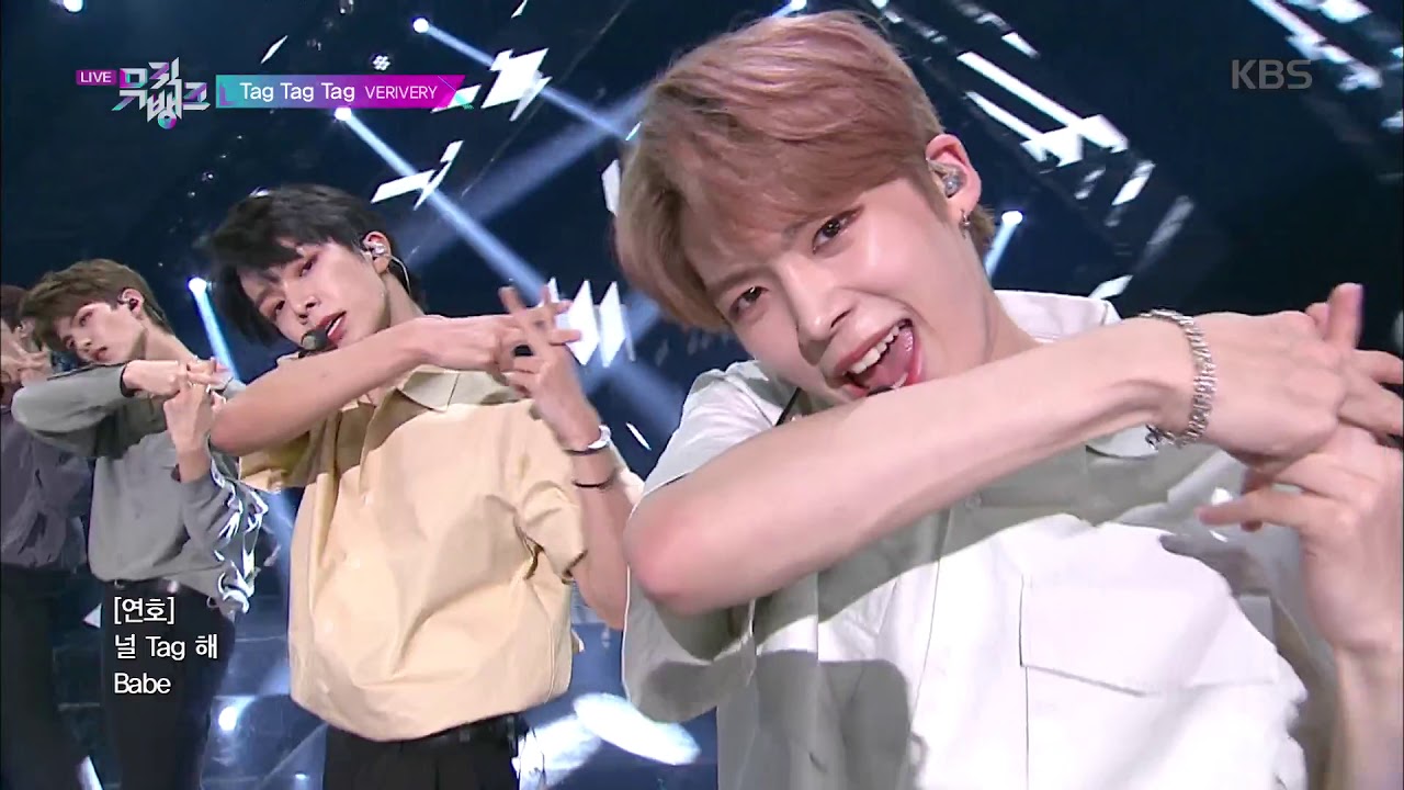 Tag Tag Tag  - VERIVERY (베리베리) [뮤직뱅크 Music Bank] 20190816