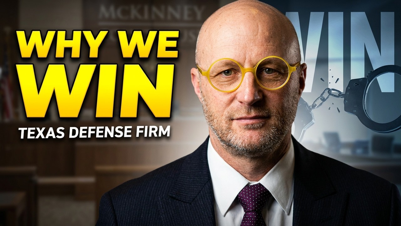 Facing Serious Charges? Here's Why Texas Defense Firm Wins (It's not why you think!)
