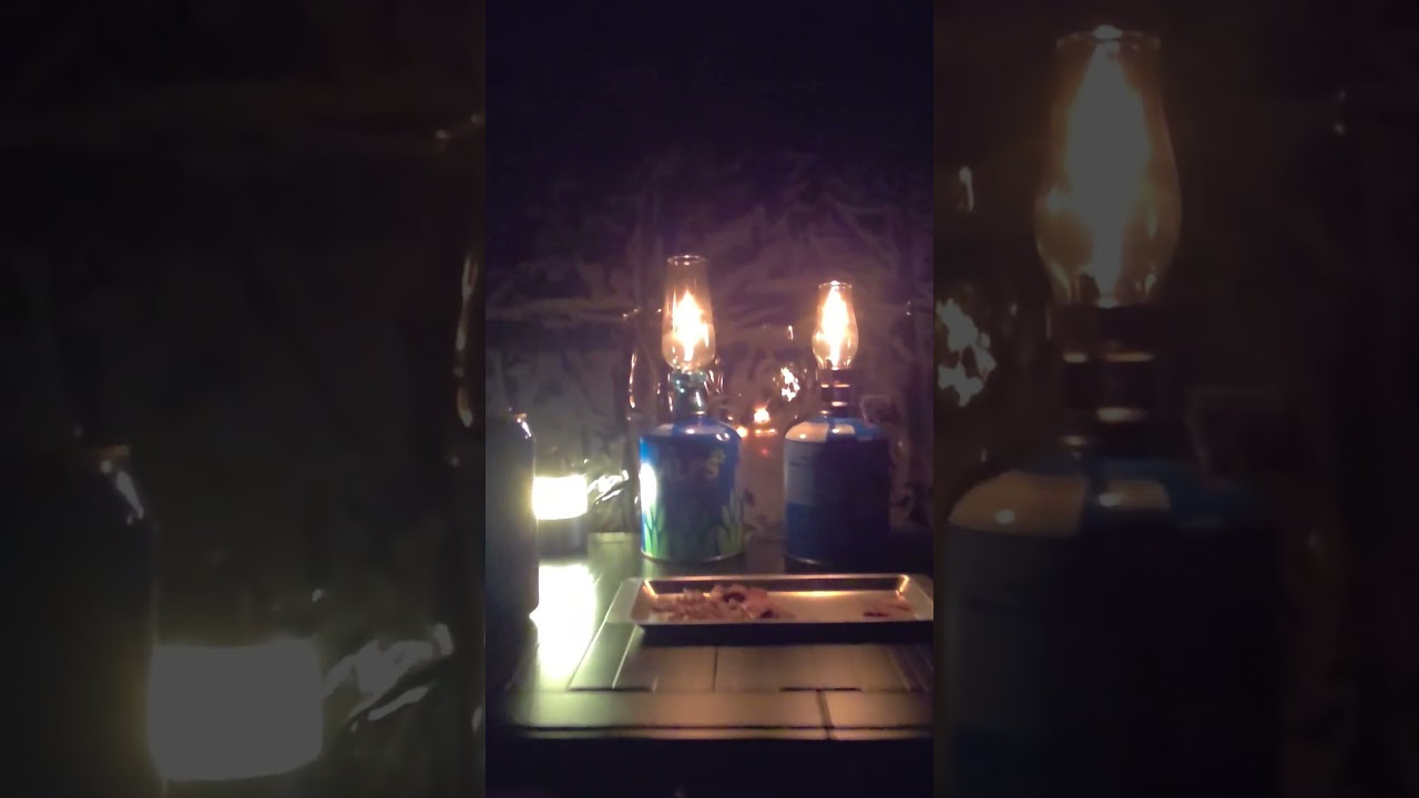 Зимний кемпинговый фонарь