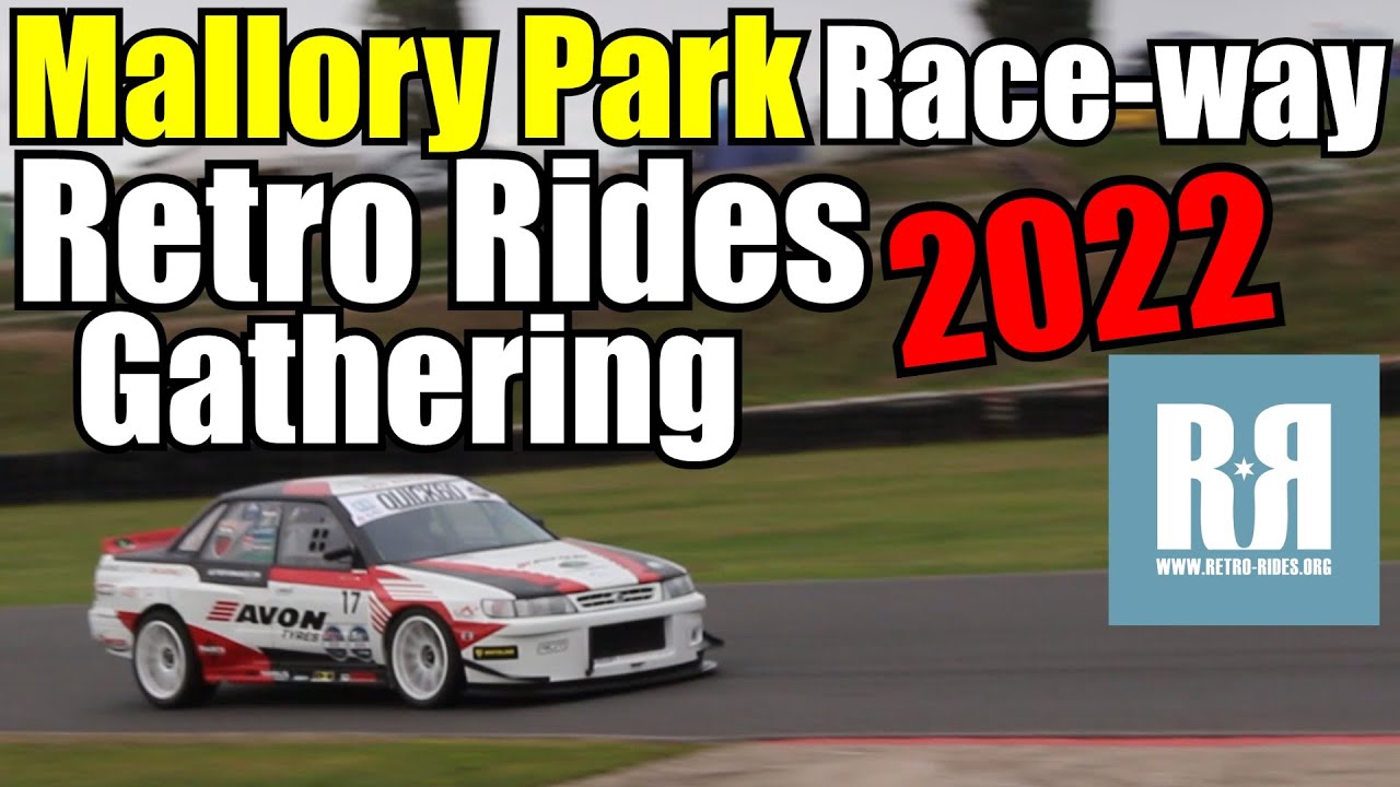 Retro Rides Gathering Mallory Park Race Way 2022 Epic Car Show