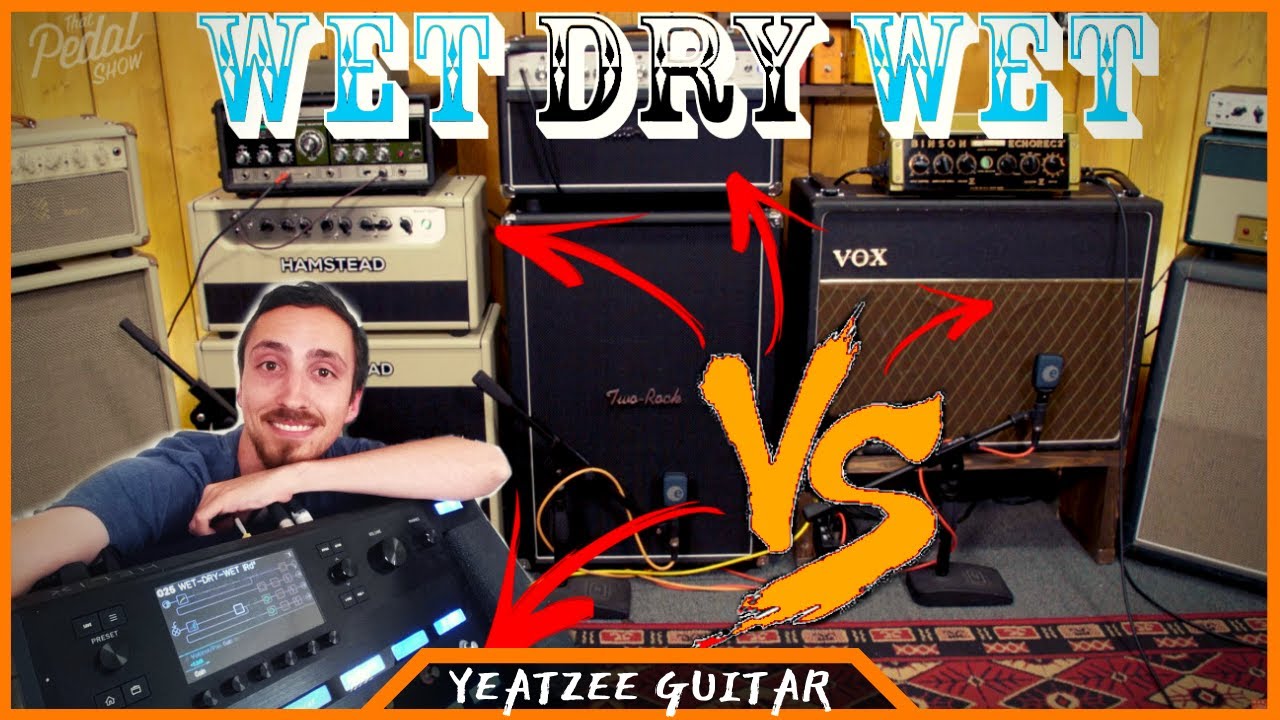 'That Pedal Show' $30k Wet-Dry-Wet Rig Using JUST the LINE 6 HELIX - HELIX HOW-TO #3