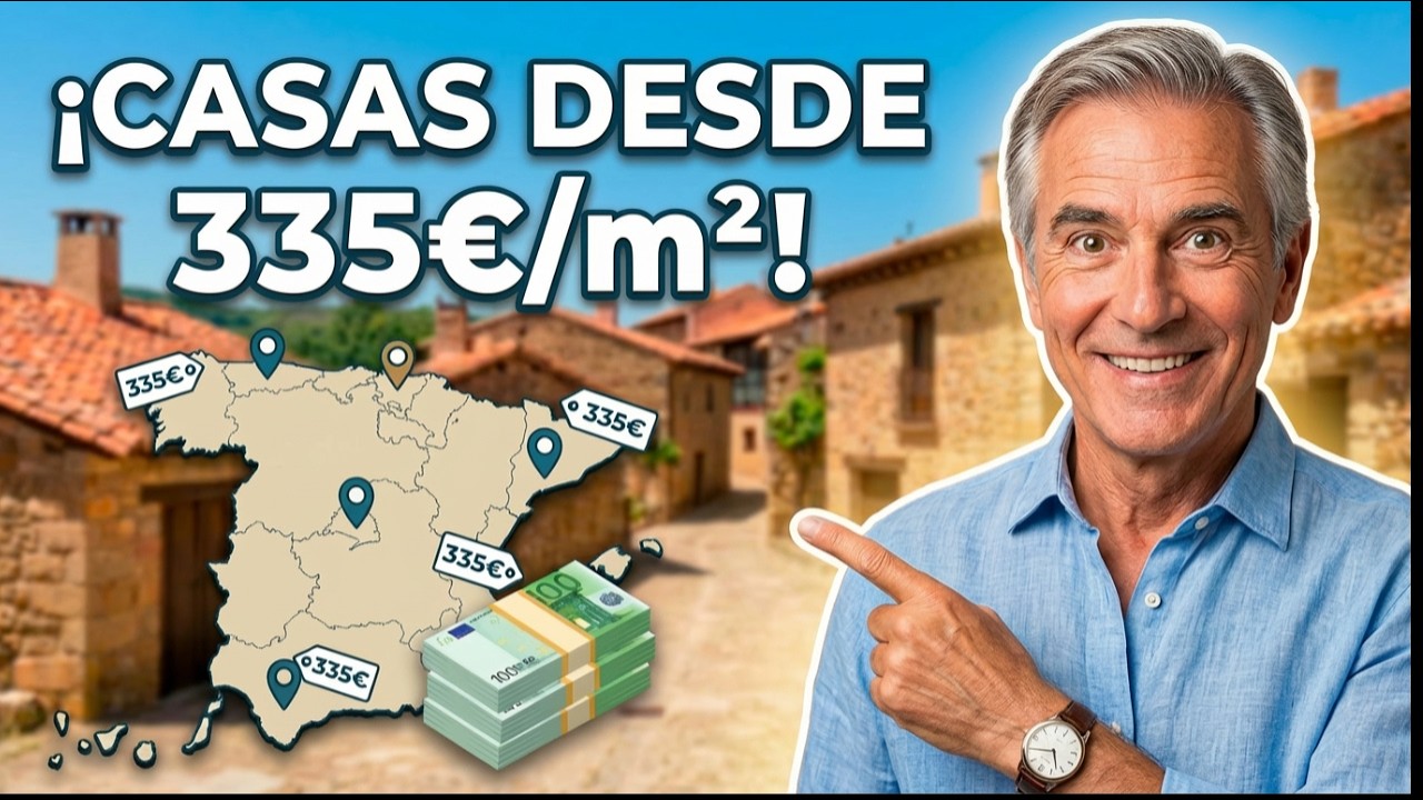 El Mapa de la Vivienda Barata 2026: El Pueblo Más Económico de CADA Comunidad