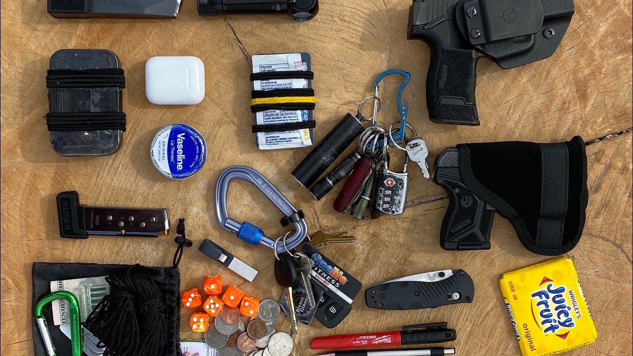 Daily J Episode 2020-001 J’s Everyday Carry (EDC Pocket Dump - June 2020)