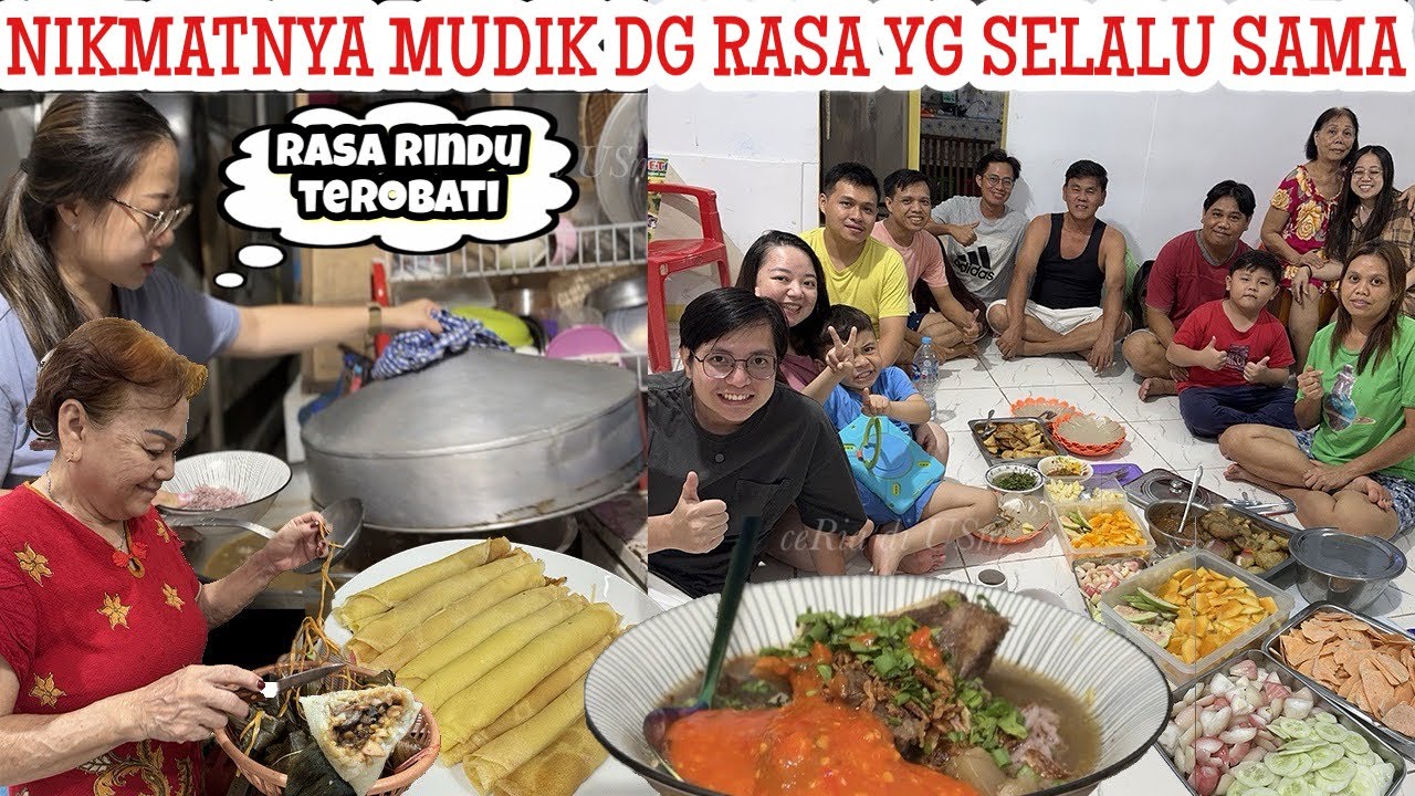 SEMUA TERASA SPECIAL| SOP KIKIL, KUE MASA KECIL & RUJAKAN AMPE MALAM BERSAMA KELUARGA TERCINTA🥹💕