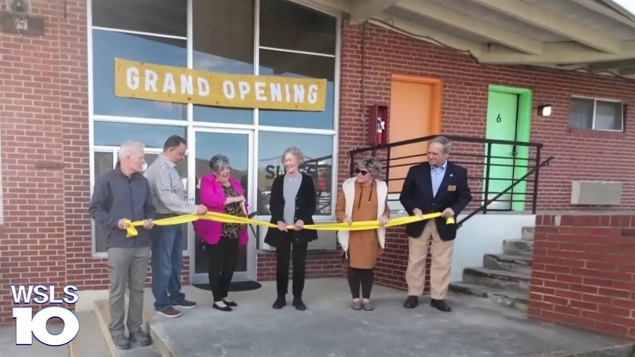 Temporary housing for homeless opens