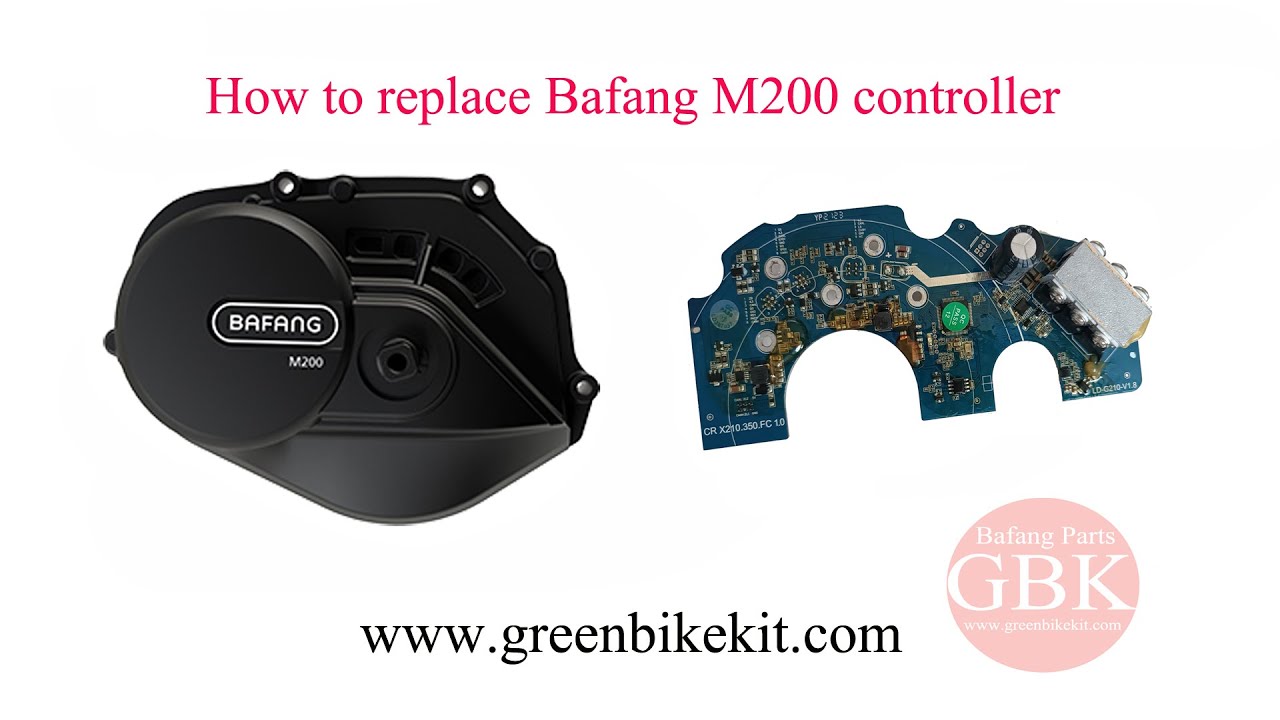 how to replace Bafang M200 G210 controller