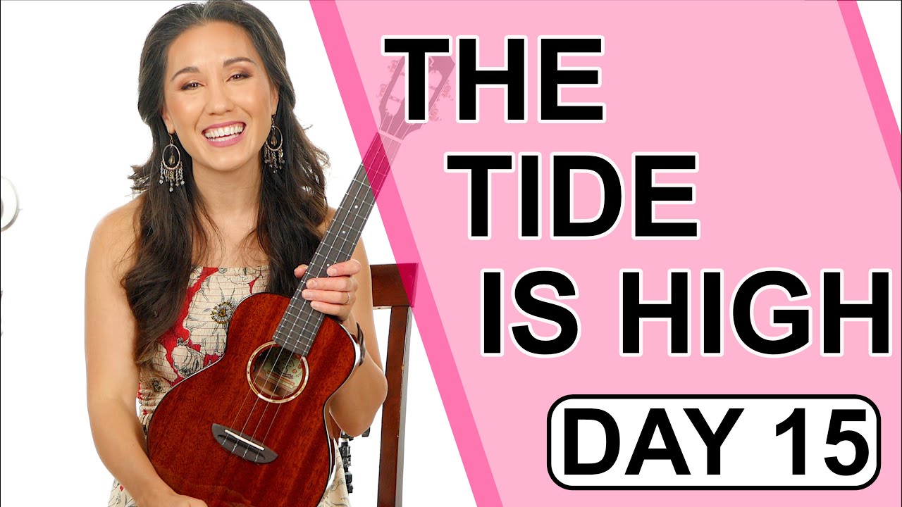 The Tide is High - Blondie - Ukulele Tutorial with Percussive Strumming Pattern