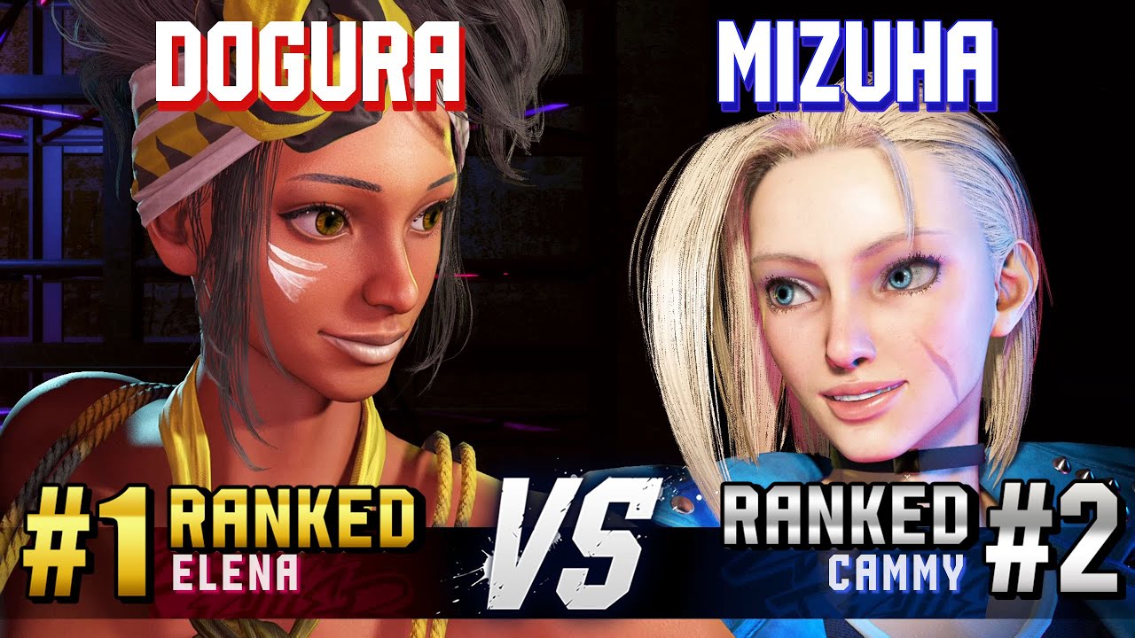 SF6 ▰ DOGURA (#1 Ranked Elena) vs MIZUHA (#2 Ranked Cammy) ▰ High Level Gameplay