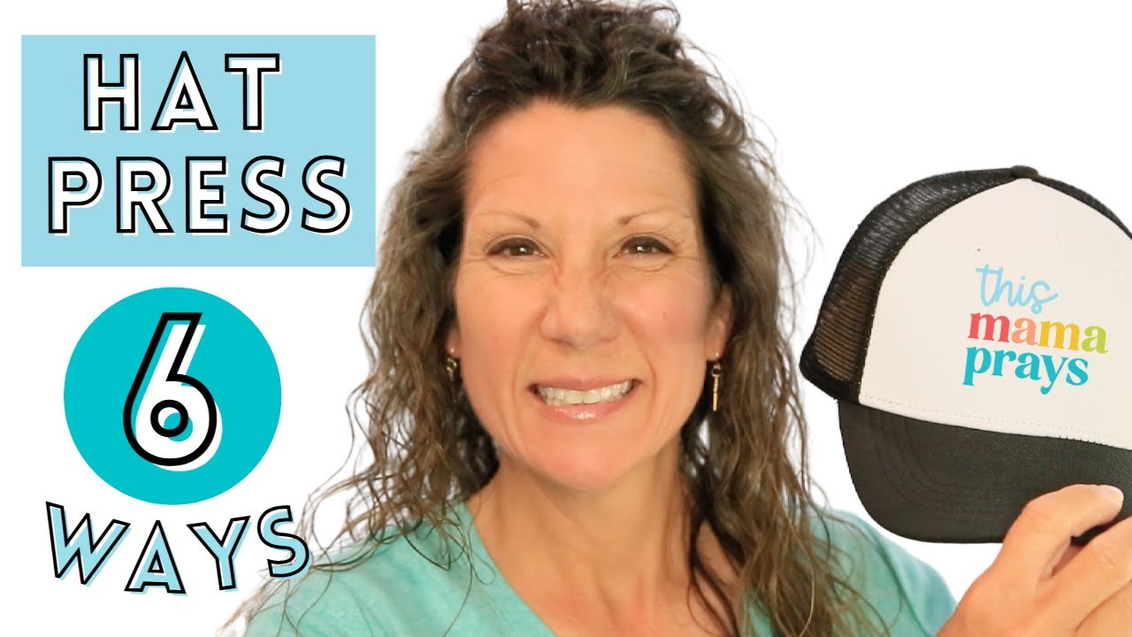 How To Use The Cricut Hat Press | Testing 6 Different Methods & Hat Varieties To See What Works Best