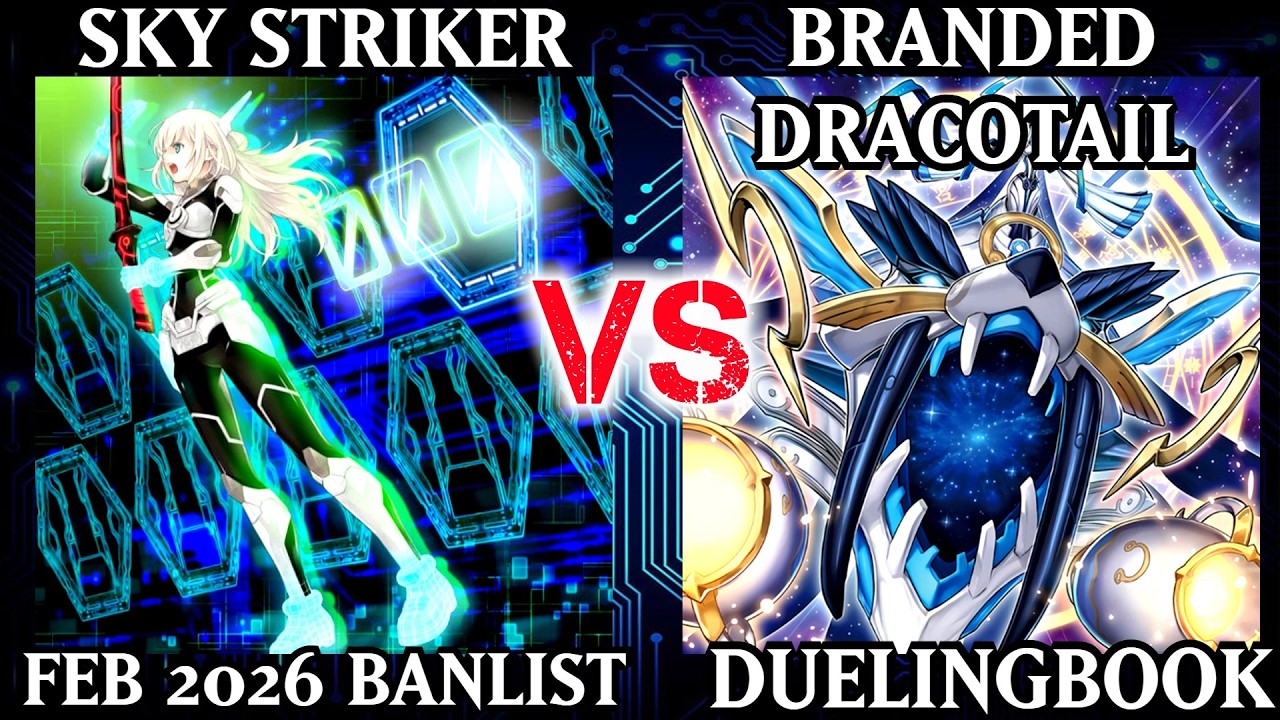 Sky Striker vs Branded Dracotail | High Rated | Dueling Book