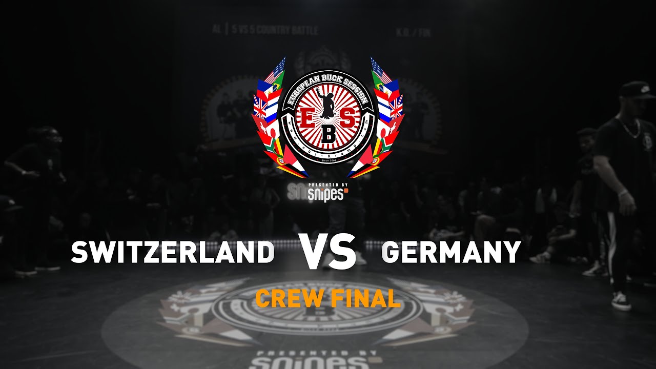 Switzerland vs Germany | Crew Final | EBS World Final 2022