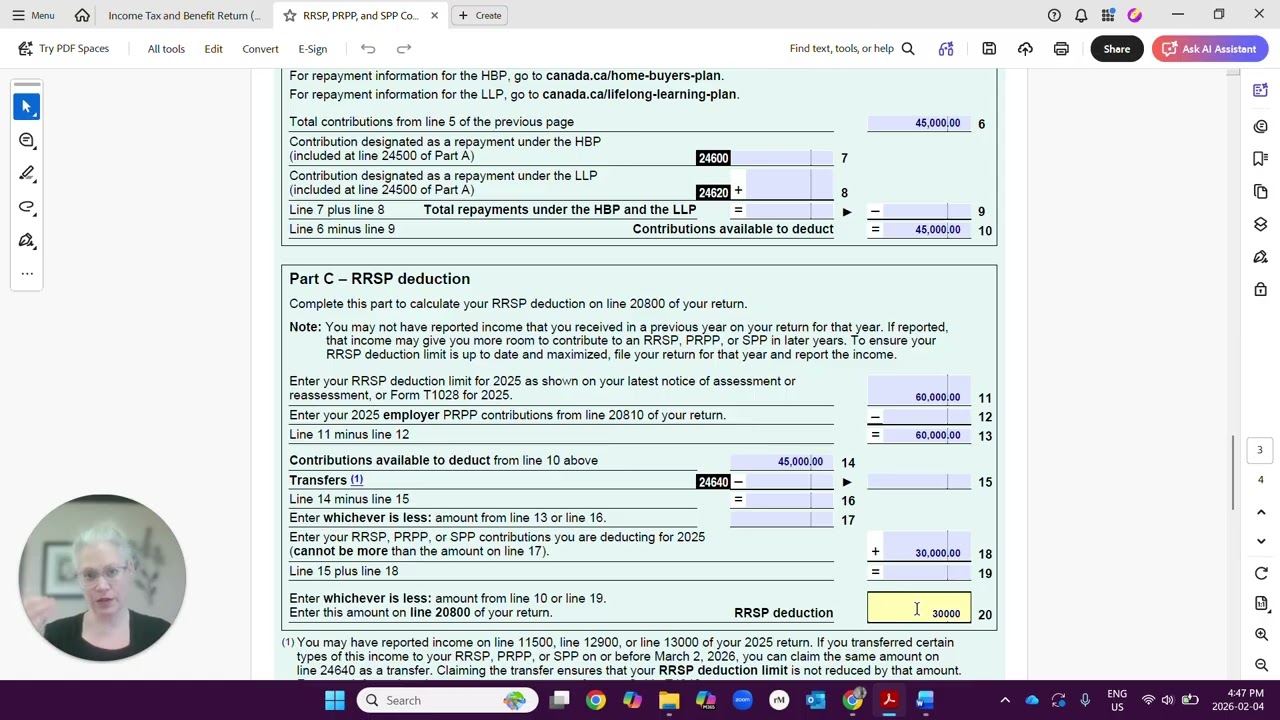 Fun Tax Fact: RSP contributions are different than RSP deductions