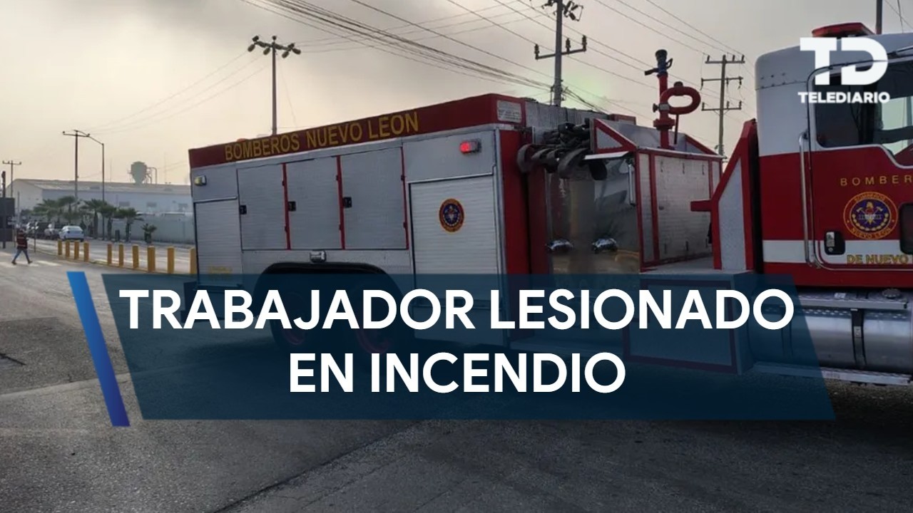 Incendio en empresa deja a trabajador lesionado y provoca evacuación en Santa Catarina
