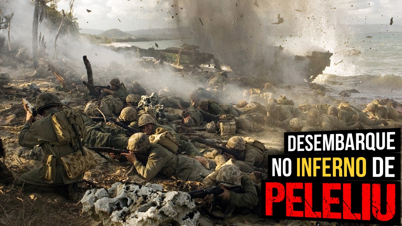 CENAS REAIS! INFERNO EM PELELIU: A BATALHA MAIS SANGRENTA DOS FUZILEIROS NAVAIS AMERICANOS – PARTE 1