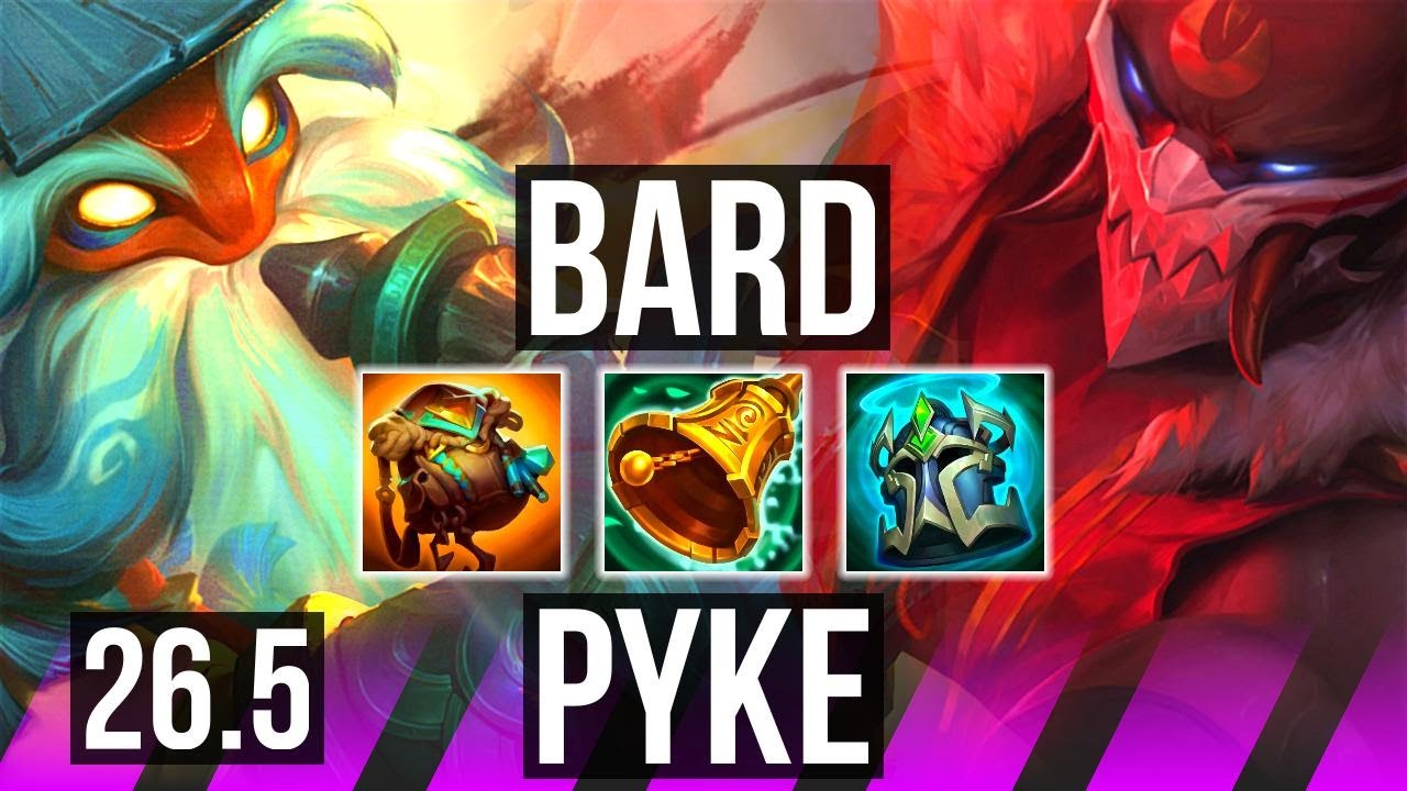 BARD & Yunara vs PYKE & Caitlyn (SUP) | KR Challenger | 26.5