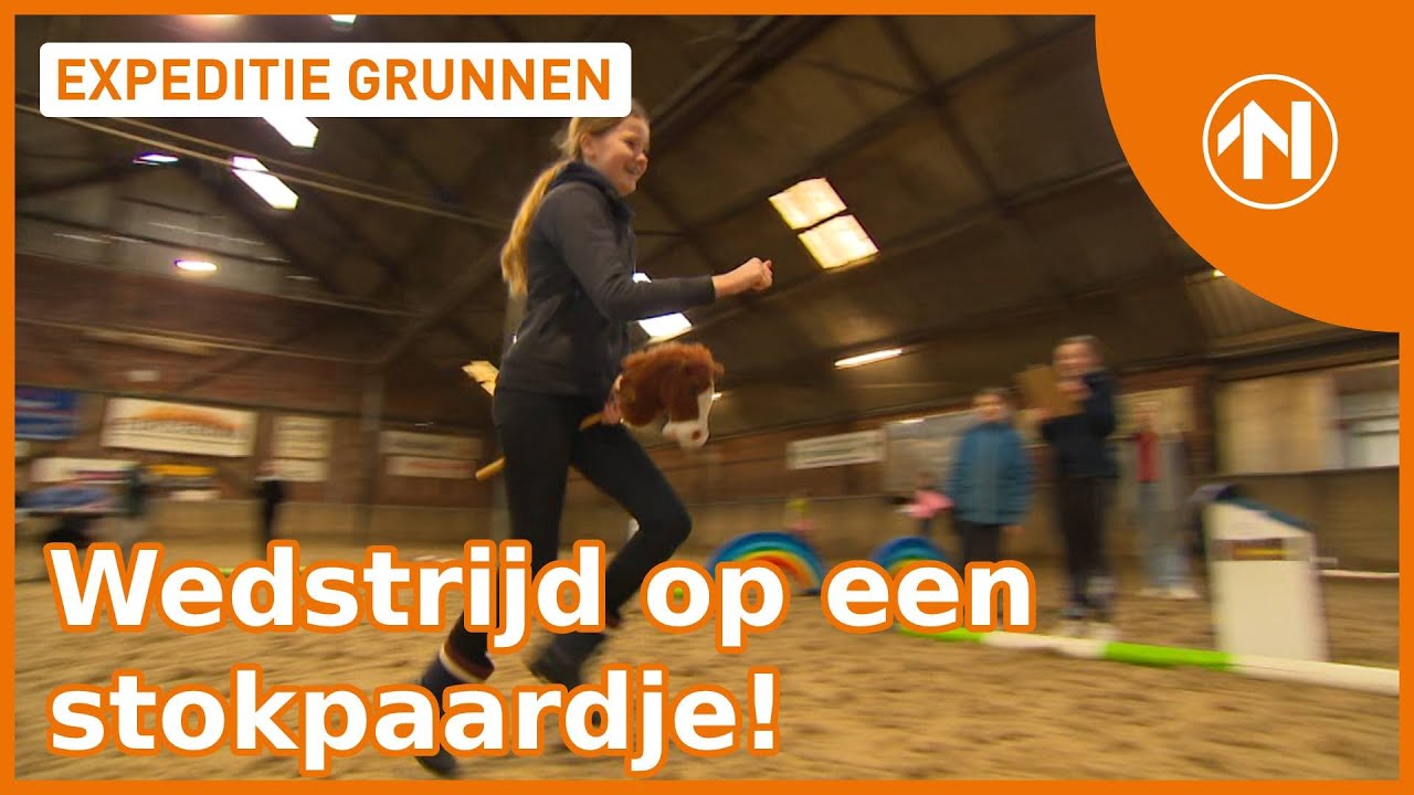Wie is het beste op een stokpaardje?