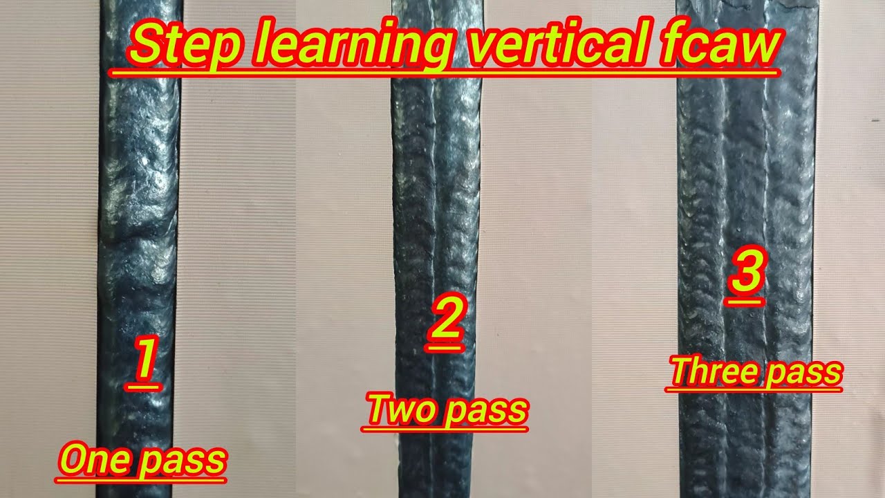 penting‼️tiga cara belajar vertical fcaw #fcaw #vertical #3G #beginner #tutorial