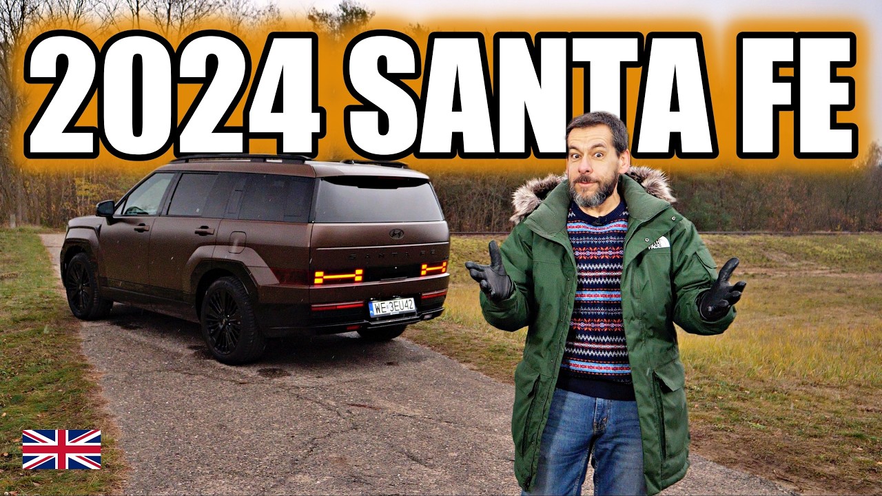 2024 Hyundai Santa Fe Plug-in - Looks Modern, But Is Retro 🫤 (ENG) - Test Drive and review