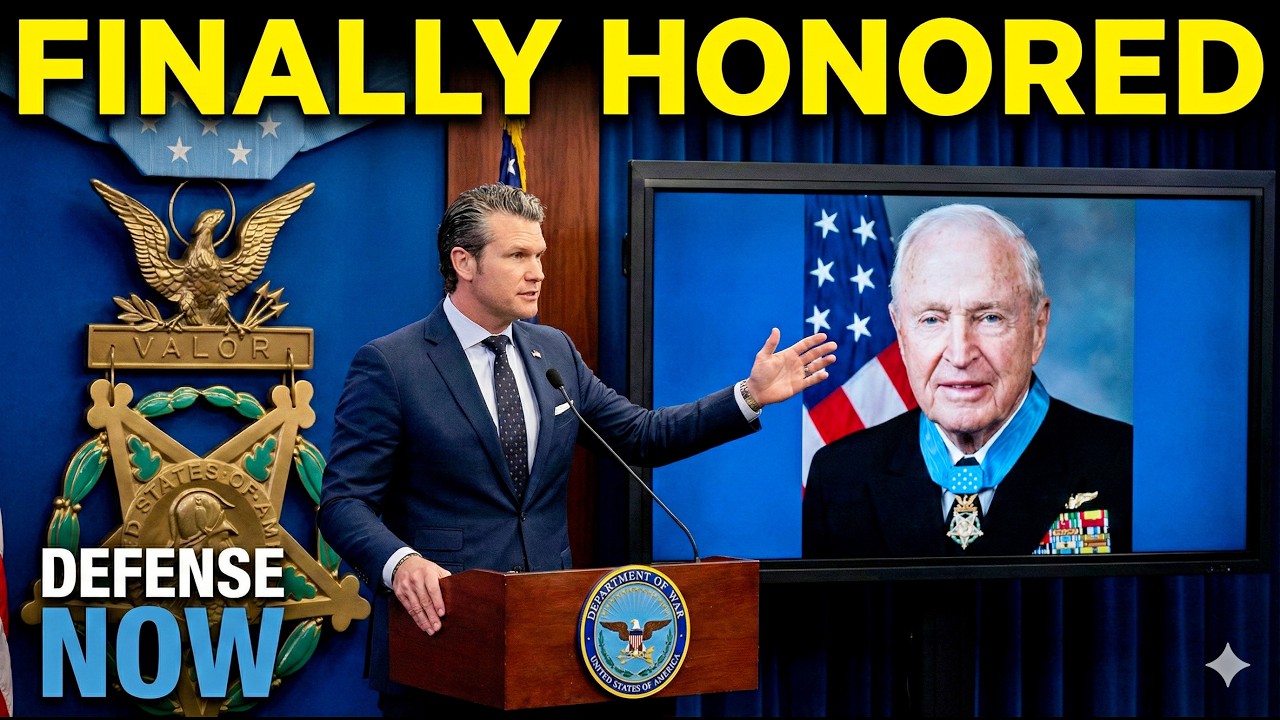 LIVE: SecWar Hegseth Inducts Royce Williams into Pentagon Hall of Heroes