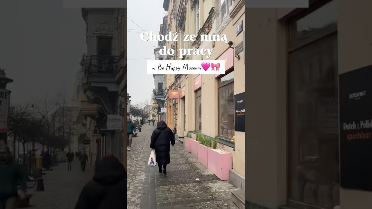 VLOG z pracy w Be Happy Museum!🩷 #krakow #vlog #behappymuseum #praca
