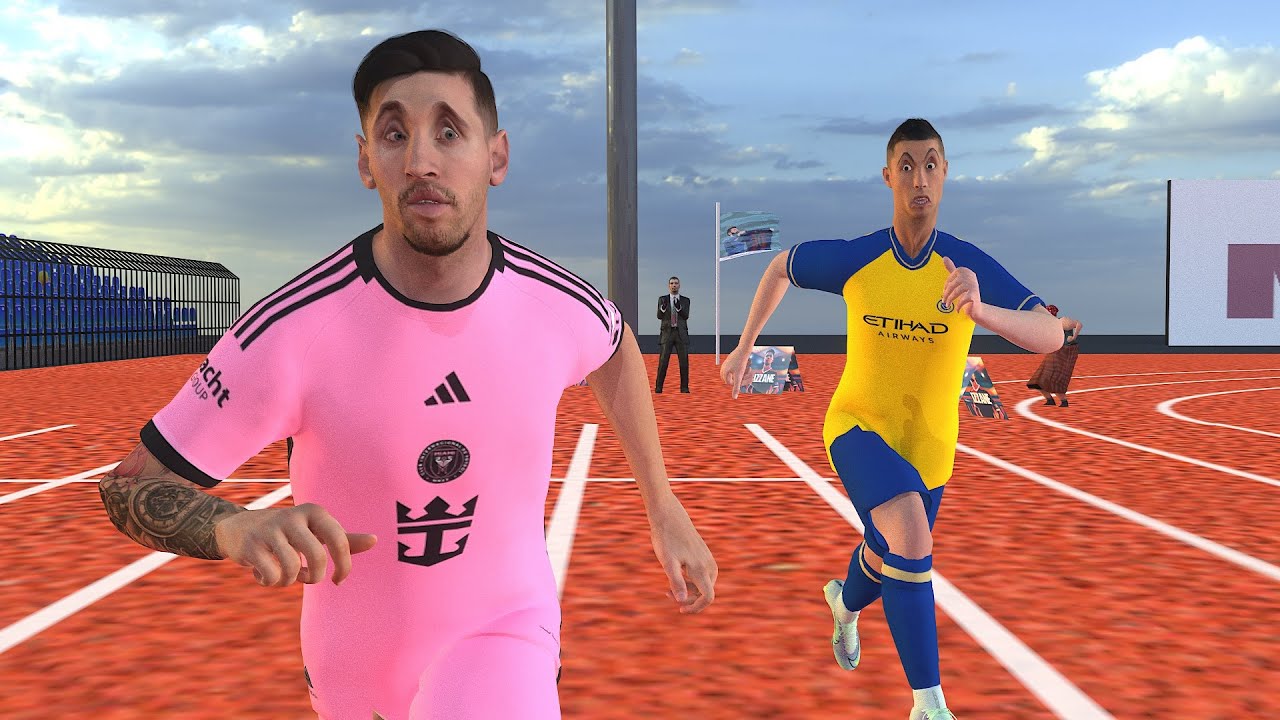 Messi VS Ronaldo (3D Speed Comparison)