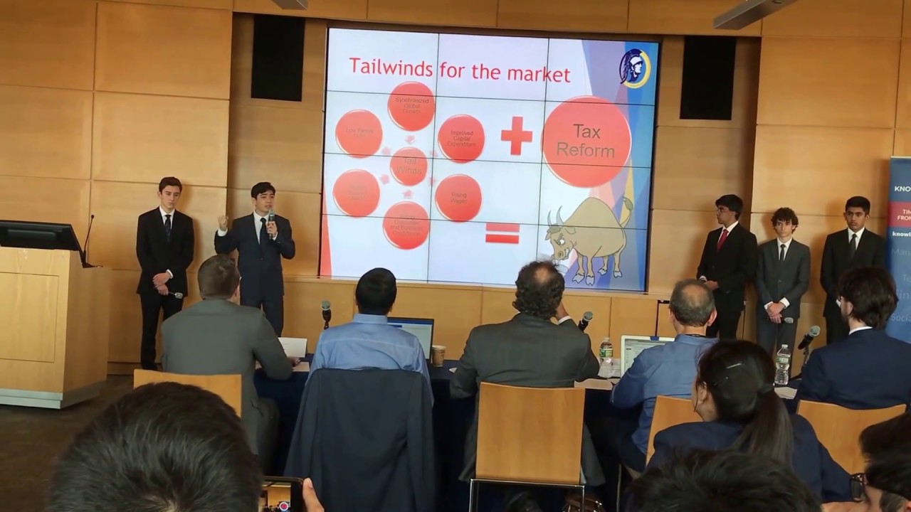 2018 KWHS Investment Competition Global Finale-Oakridge Investment Enterprises