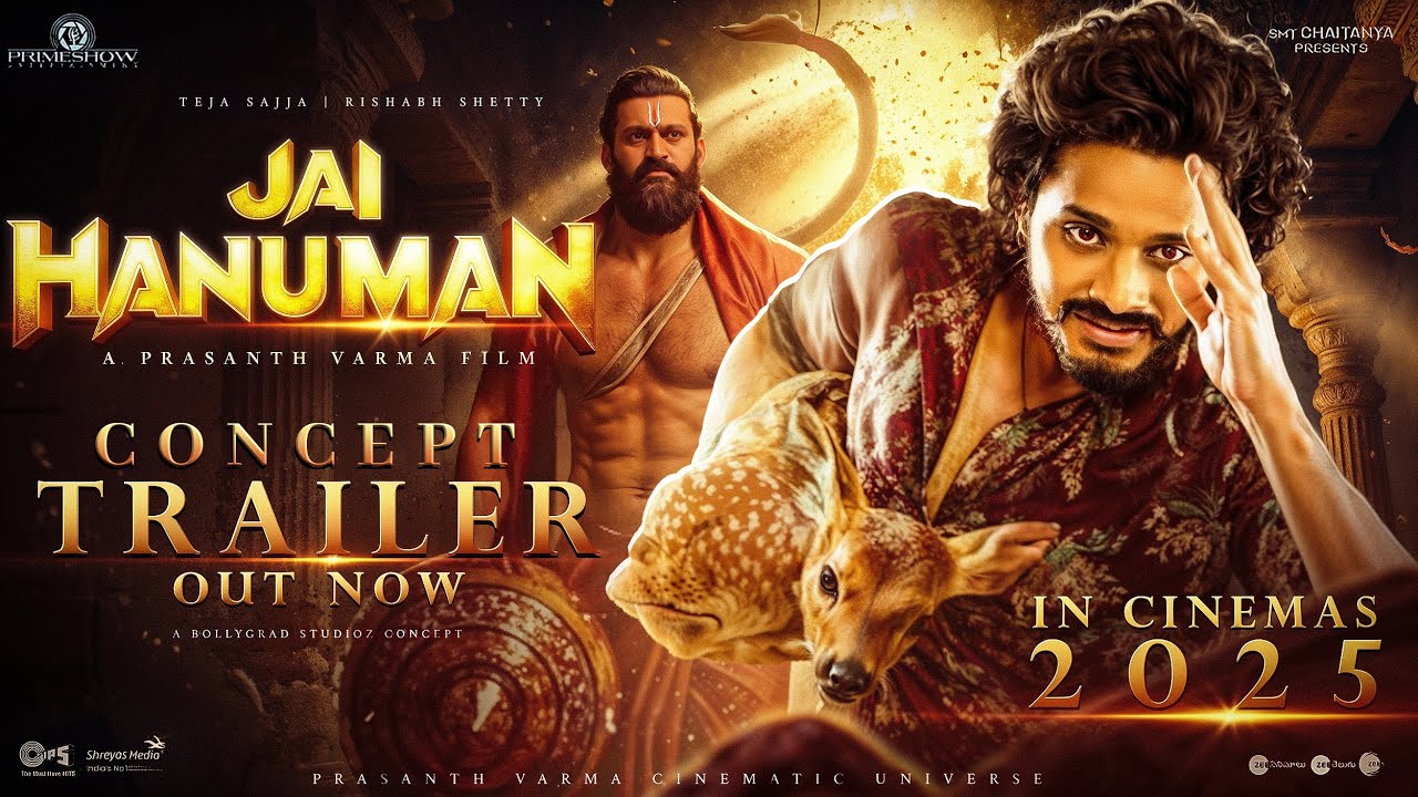 JAI HANUMAN - Concept Trailer | Rishab Shetty ,Teja Sajja | Prasanth Varma | Tips Official | 2025