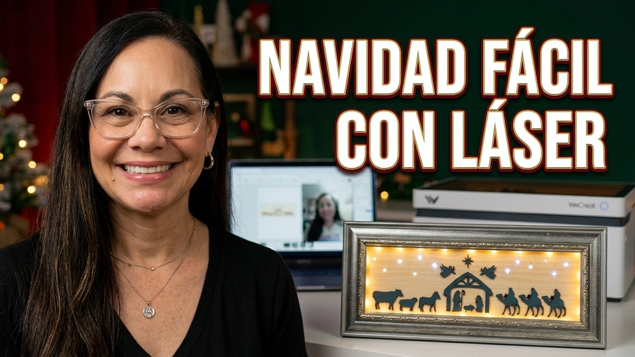 Grabado e Ideas #Laser Para Principiantes Crea Tus Diseños y Decora Para Navidad y Más