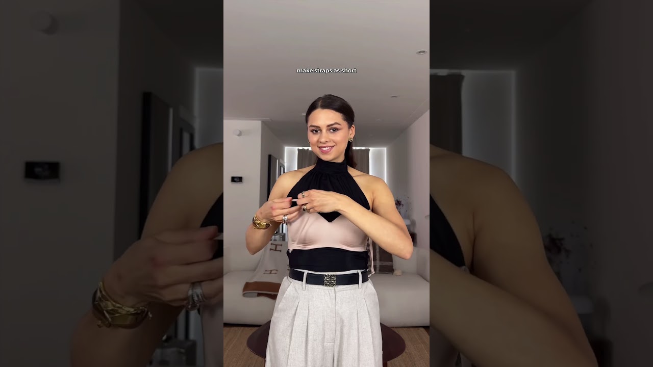 Perfect bra trick 🤭 No straps showing 💞 Create a chic, elegant look ✨ #timelessfashion