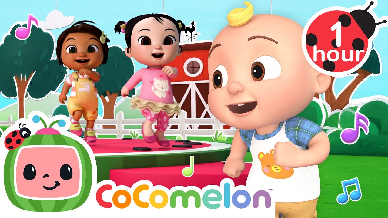 Skip Skip Skip to my Lou! | Dance Party | CoComelon Nursery Rhymes & Kids Songs