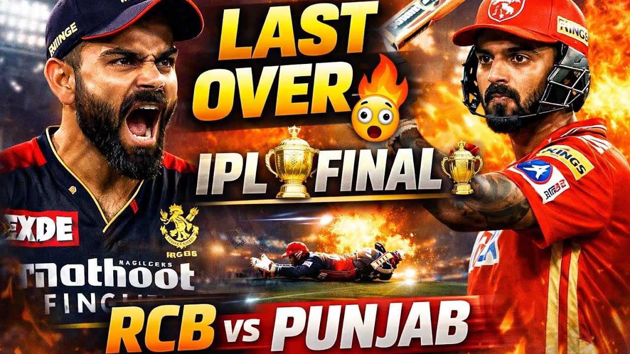 &ldquo;Final day vibes 🏆 Who will lift the trophy?&rdquo;#RCBvsPunjab #IPLFinal #RCB #PunjabKings #FinalMatch 