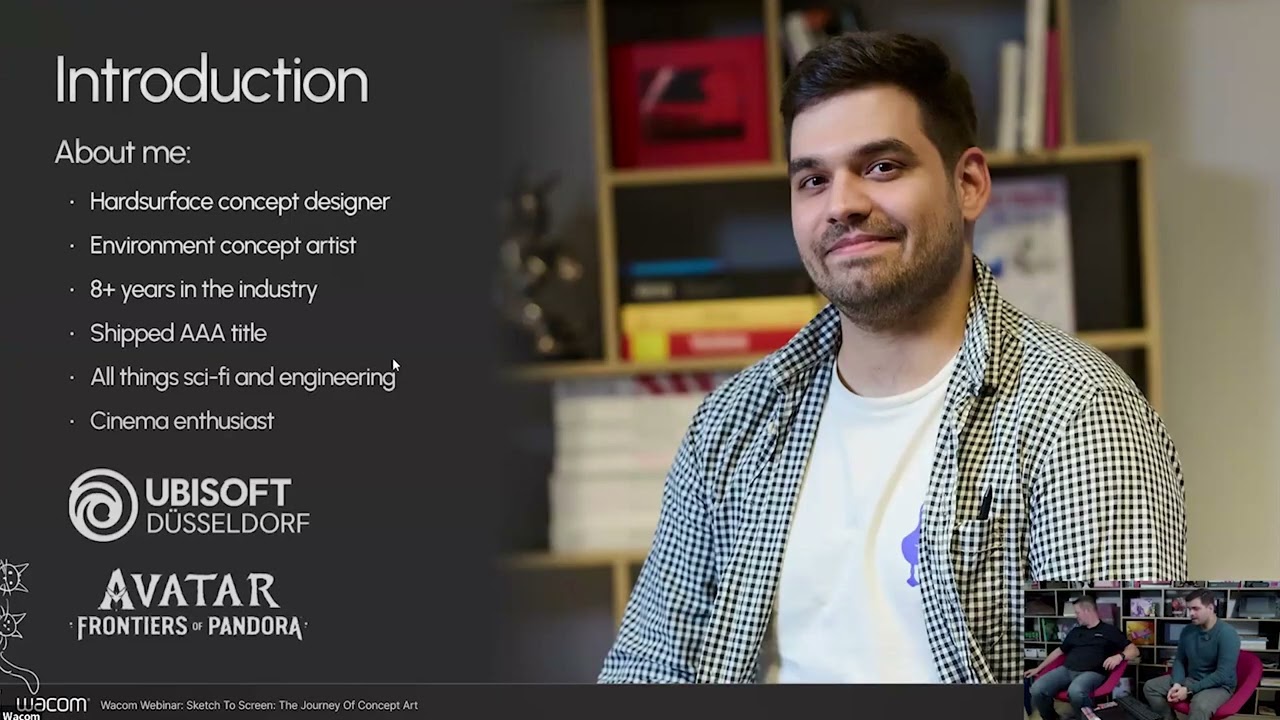 Wacom Webinar with Mateusz Katzig on Game Art and Concept Art