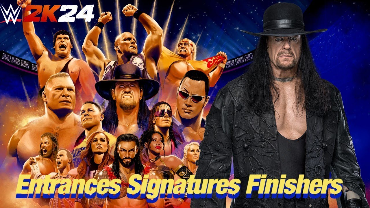 WWE 2K24 Entrances/Signatures/Finishers: Undertaker