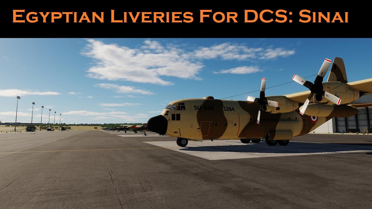 Egyptian Liveries for DCS World: Sinai