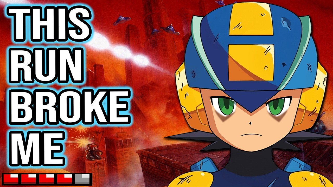 I beat Mega Man Battle Network 3 with 1 HP and It Broke Me