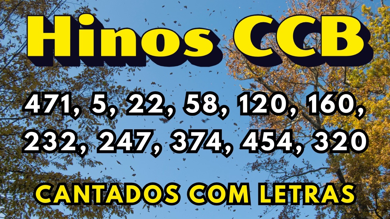 Hinos CCB do Hinário 5 Para Um Dia Cheio de Paz e Alegria