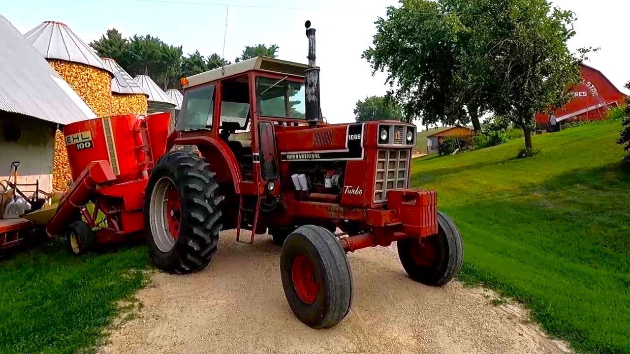 Grinding Corn, Feeding Hay, and Cleaning Pens on a Small Dairy Farm!