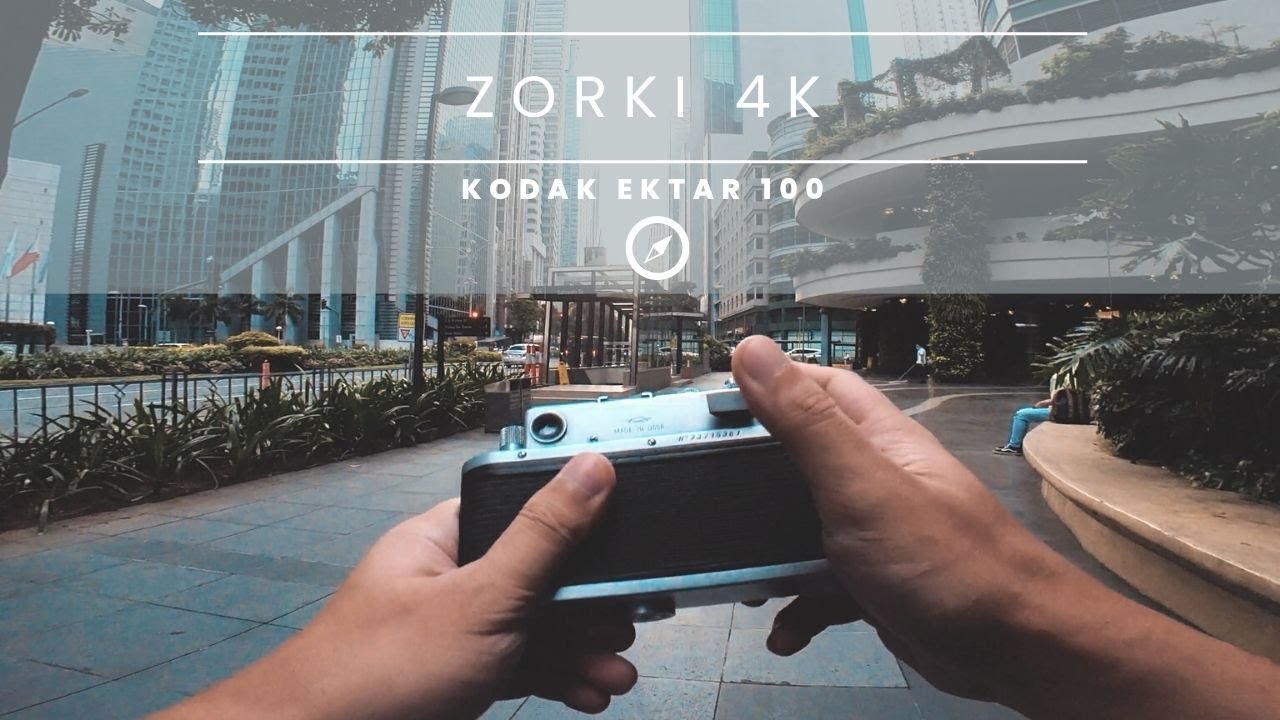 Zorki 4K + Kodak Ektar 100 | Makati City Photowalk | Insta360 Go 2 POV